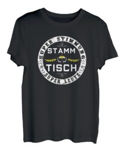 Stammtisch Biergläser Alkohol Männer & Frauen Bier Spruch T-Shirt