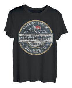 Steamboat Springs Colorado Tee Rocky Mountains Skifahren T-Shirt