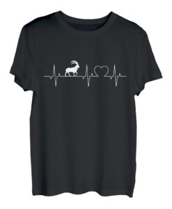 Steinbock Herzschlag Capricorn EKG T-Shirt