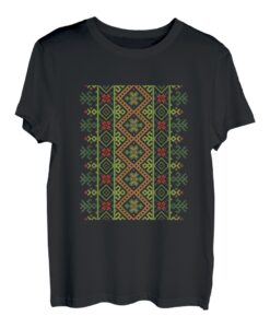 Stickerei Ukraine Vyshyvanka Druck ethnisches Muster Ornament T-Shirt
