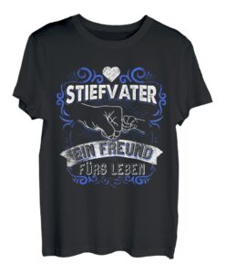 Stiefvater Stiefpapa Stiefsohn Bonus Papa Spruch Geschenk T-Shirt