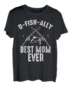 Stolzer Muttertags-Angelliebhaber Beste beste Mutter aller Zeiten T-Shirt