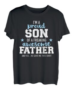 Stolzer Sohn eines tollen Vaters T-Shirt