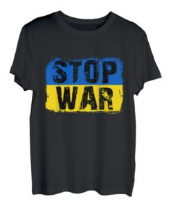 STOP WAR Ukraine Flagge T-Shirt