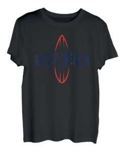 Surfbrett Avila Beach, Kalifornien, CA Logo T-Shirt