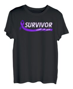 Survivor stronger hodgkin lymphoma cancer awareness T-Shirt