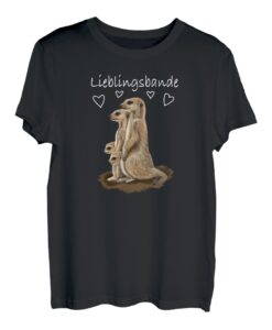 Süße Erdmännchen Familie meerkat Lieblingsbande T-Shirt