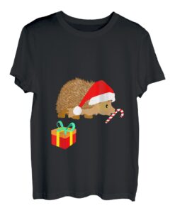 Süßer Igel Weihnachtsmann Kostüm Weihnachten Xmas 2019 Shirt T-Shirt