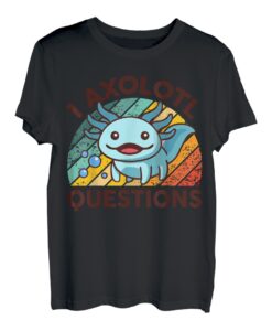 Süßes Axolotl Shirt Kinder I Axolotl Questions T-Shirt