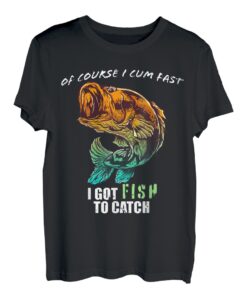 T-Shirt mit Aufschrift "Hapfox Fishing" T-Shirt