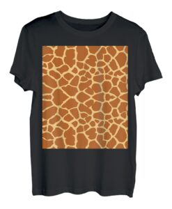 T-Shirt mit Giraffen-Druck, Giraffenmuster, Kostüm, Geschenk T-Shirt