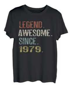 T-Shirt zum 40. Geburtstag - Vintage 1979, klassisch, Damen und Herren T-Shirt