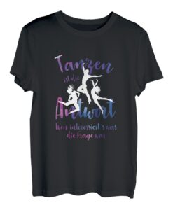 Tanzen Tänzer Tänzerin Tanz Paartanz Tanzpaar Musik Geschenk T-Shirt