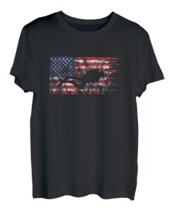Tauchen Diving Scuba Taucher Taucherin Amerika Flagge Tauch T-Shirt