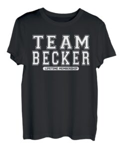 Team BECKER Familienmitglied, Geschenk T-Shirt