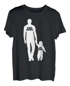 the boss the real boss - Partnerlook Geschenke T-Shirt