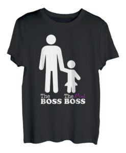 the boss the real boss - Partnerlook Geschenke T-Shirt