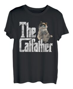 The Catfather Katze Cat Father Vater Katervater T-Shirt