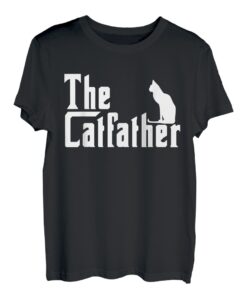 The Catfather Lustiger Katze Papa Vater Liebhaber T-Shirt
