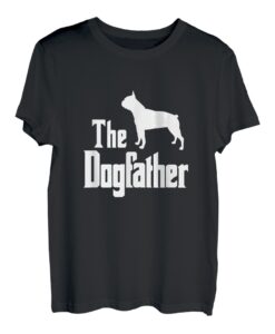 The Dogfather, Hund, Geschenk, lustiges Boston Terrier T-Shirt