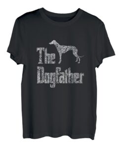 The Dogfather - lustiges Greyhound T-Shirt Hund Windhund