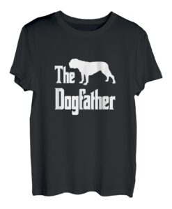 The Dogfather - lustiges Old English Bulldog T-Shirt Hund