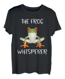 The Frog Whisperer Amphibian Lover Froschfänger und Jäger T-Shirt