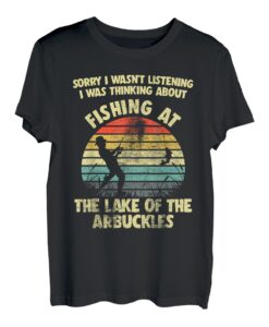 the lake of the arbuckles Lustiges Angeln T-Shirt