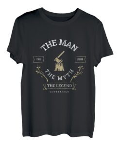 The Man The Myth The Legend Lumberjack T-Shirt T-Shirt