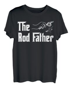 The Rodfather Shirt, Lustiges Geschenk für Angelfreunde T-Shirt