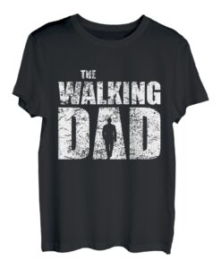The Walking Dad Papa Vater Geschenk Mann Dead Retro Männer T-Shirt