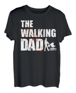 The Walking Dad Werdender Vater Baby Geschenk Herren Papa T-Shirt