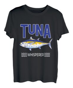 Thunfisch Whisperer Lustiger Thunfisch Angeln Angler T-Shirt