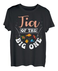 Tia Of The Big One Angeln, Geburtstagsparty, Geburtstagsfeier T-Shirt