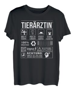 Tierärztin Tierarztpraxis Humor T-Shirt
