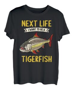 Tigerfische Angeln Tigerfisch T-Shirt