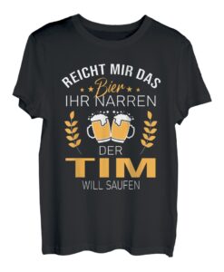 Tim Name Geschenk-Idee Geburtstag Lustiger Spruch T-Shirt