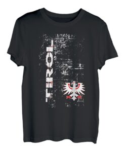 Tirol Shirt Tiroler Adler Tirol Wappen Herren Damen Tiroler T-Shirt