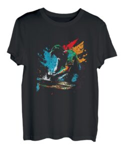 Tischler Hobel Splash Art Handwerker Tischler Schreiner T-Shirt