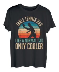 Tischtennis Papa Tischtennis Spieler Vatertagsgeschenk T-Shirt