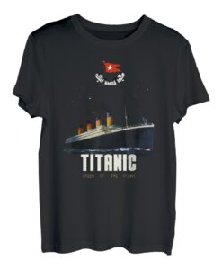 Titanic T-Shirt Vintage Sailing UK USA Geschenk Grafik T-Shirt T-Shirt