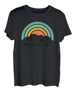 Tour du Mont Blanc Montblanc TMB Wandern Trekking Souvenir T-Shirt