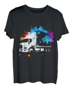 Truck Trucker LKW LKW-Fahrer Autobahn LKW Kipper Fan T-Shirt