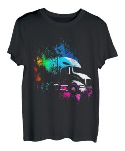 Truck Trucker LKW LKW-Fahrer Autobahn Transporter LKW T-Shirt