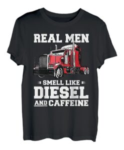 Trucker LKW 18 Räder Autobahn LKW Fahrer CDL Anhänger T-Shirt