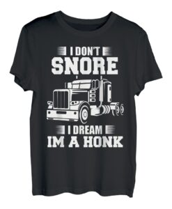 Trucker LKW 18 Räder Autobahn LKW Fahrer CDL Anhänger T-Shirt