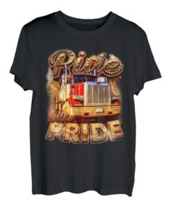 Trucker LKW 18 Räder Autobahn LKW Fahrer CDL Anhänger T-Shirt