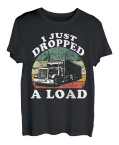 Trucker LKW 18 Räder CDL Anhänger Autobahn LKW Fahrer T-Shirt