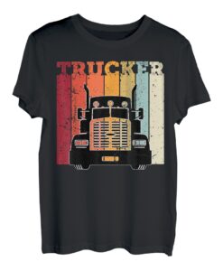 Trucker Retro Vintage Style Lustige LKW Fahrer Trucking Semi T-Shirt