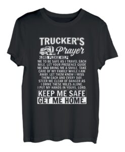 Trucker's Prayer Lastkraftwagen Transporter Fernfahrer T-Shirt
